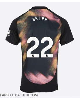 Leicester City Oliver Skipp #22 Tricou Fotbal Replică 2024-25 Barbati Deplasare